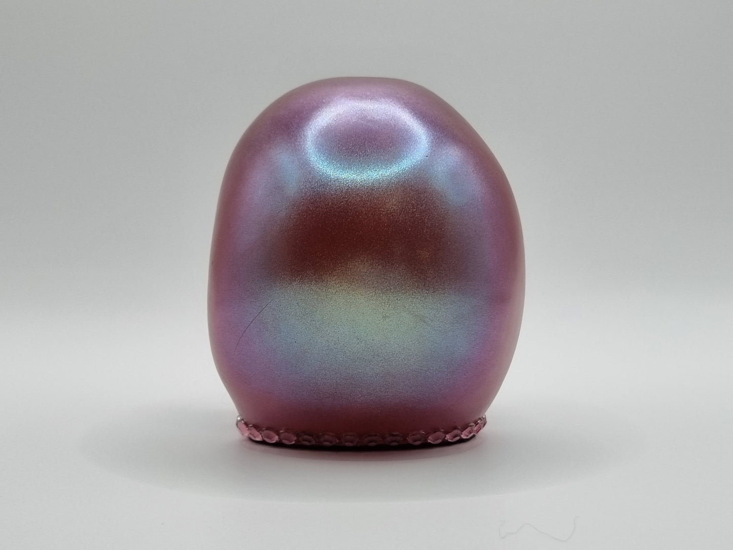 Large Skull Galaxy Chameleon Paperweight