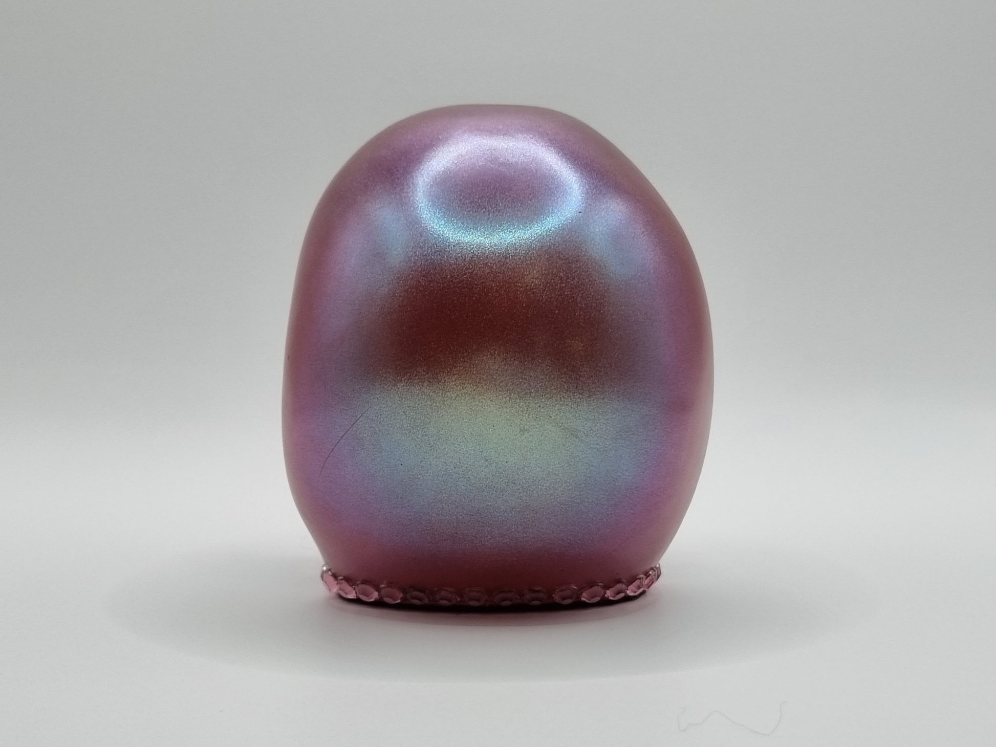 Large Skull Galaxy Chameleon Paperweight