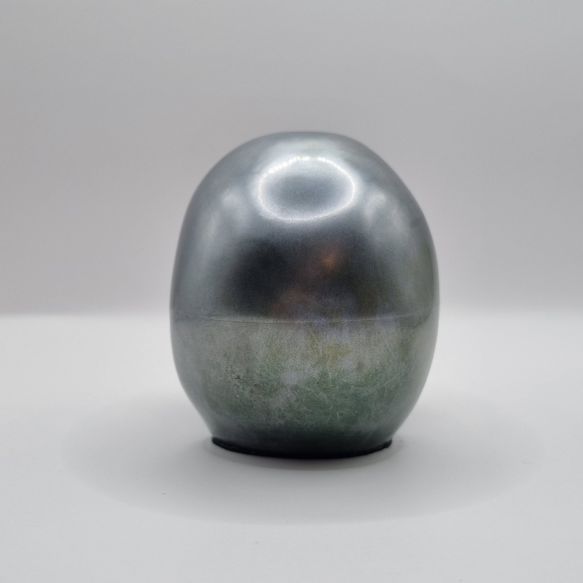 Large Skull Metallic Multi-Coloured Paperweight