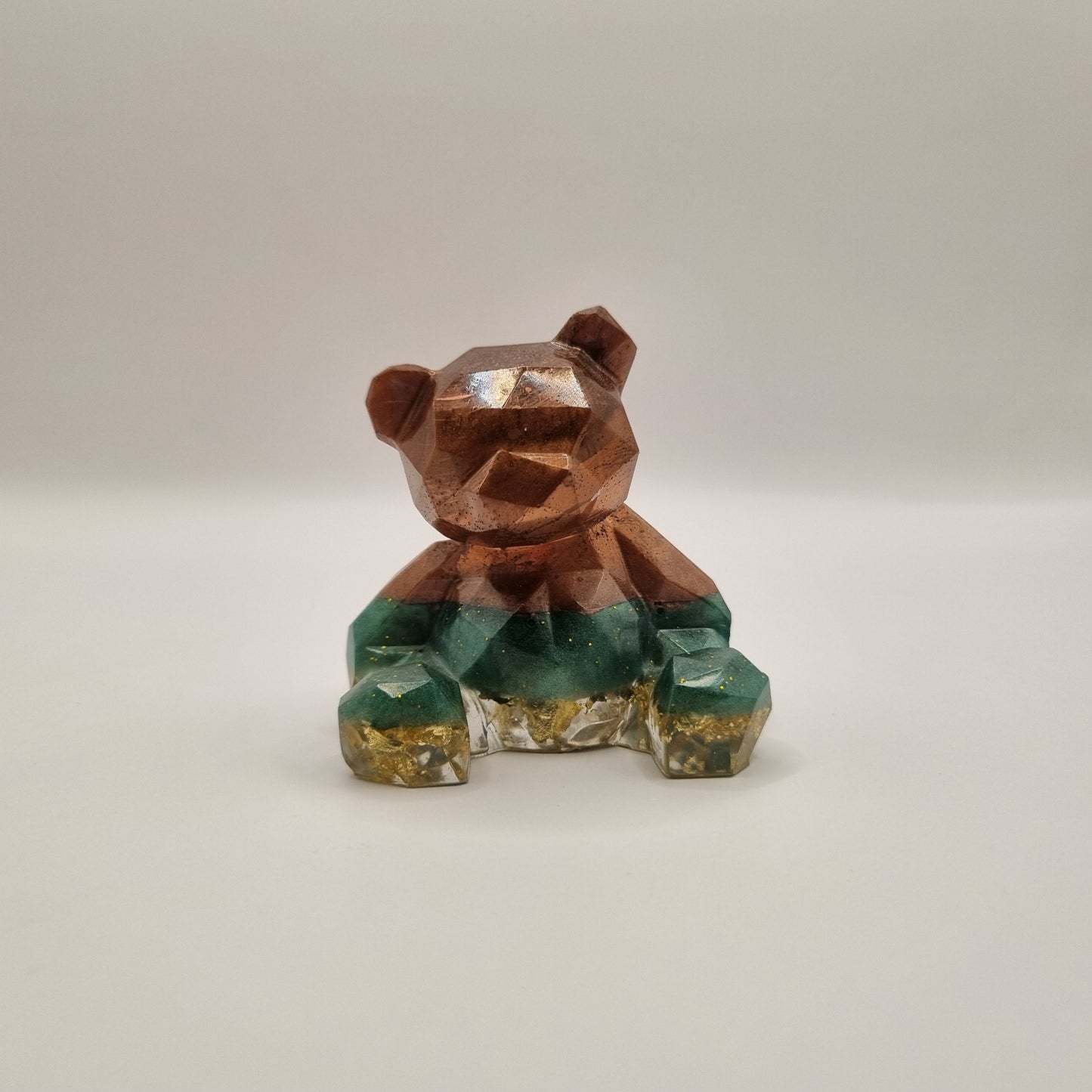 Bronze & Avocado Teddy Bear