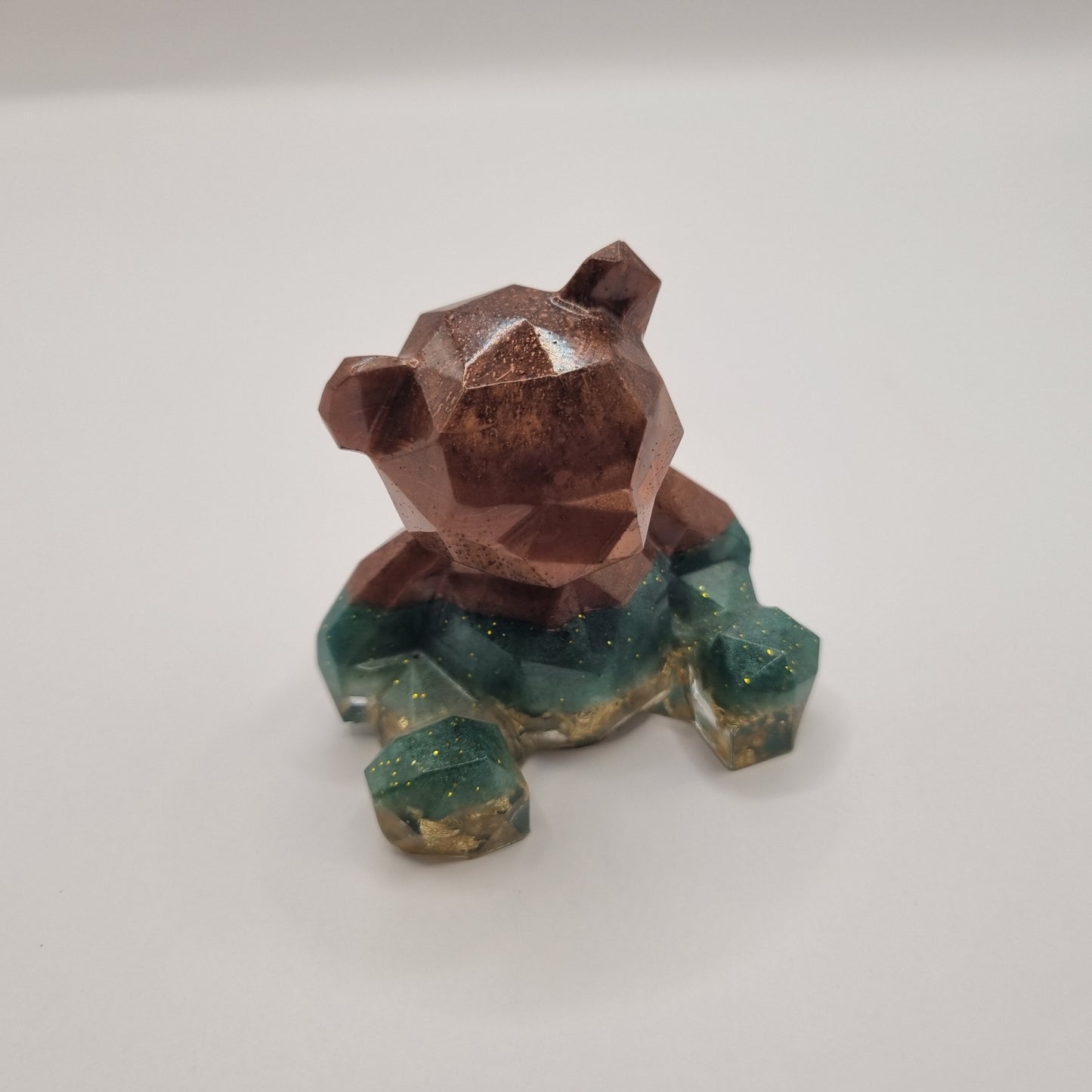 Bronze & Avocado Teddy Bear