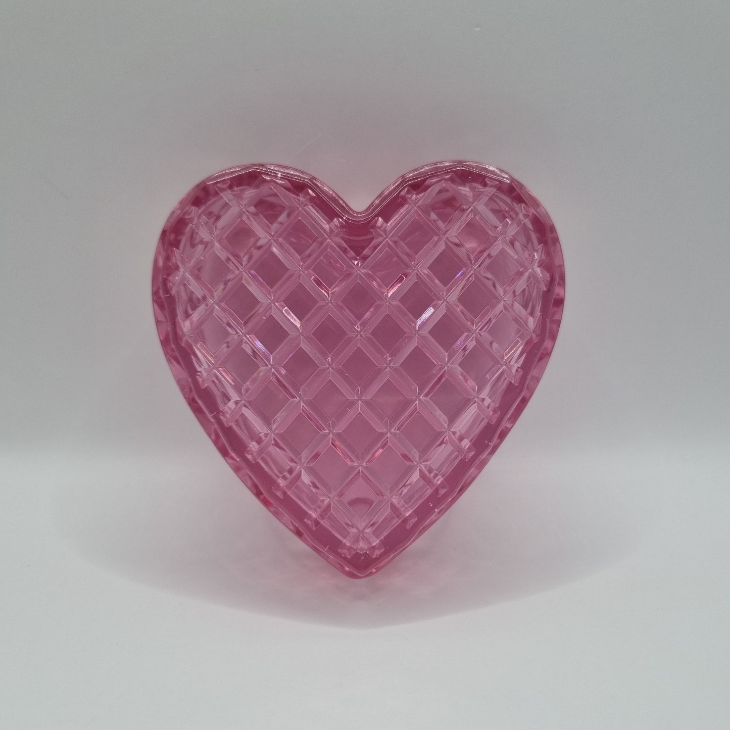 Fuchsia Heart Shaped Box