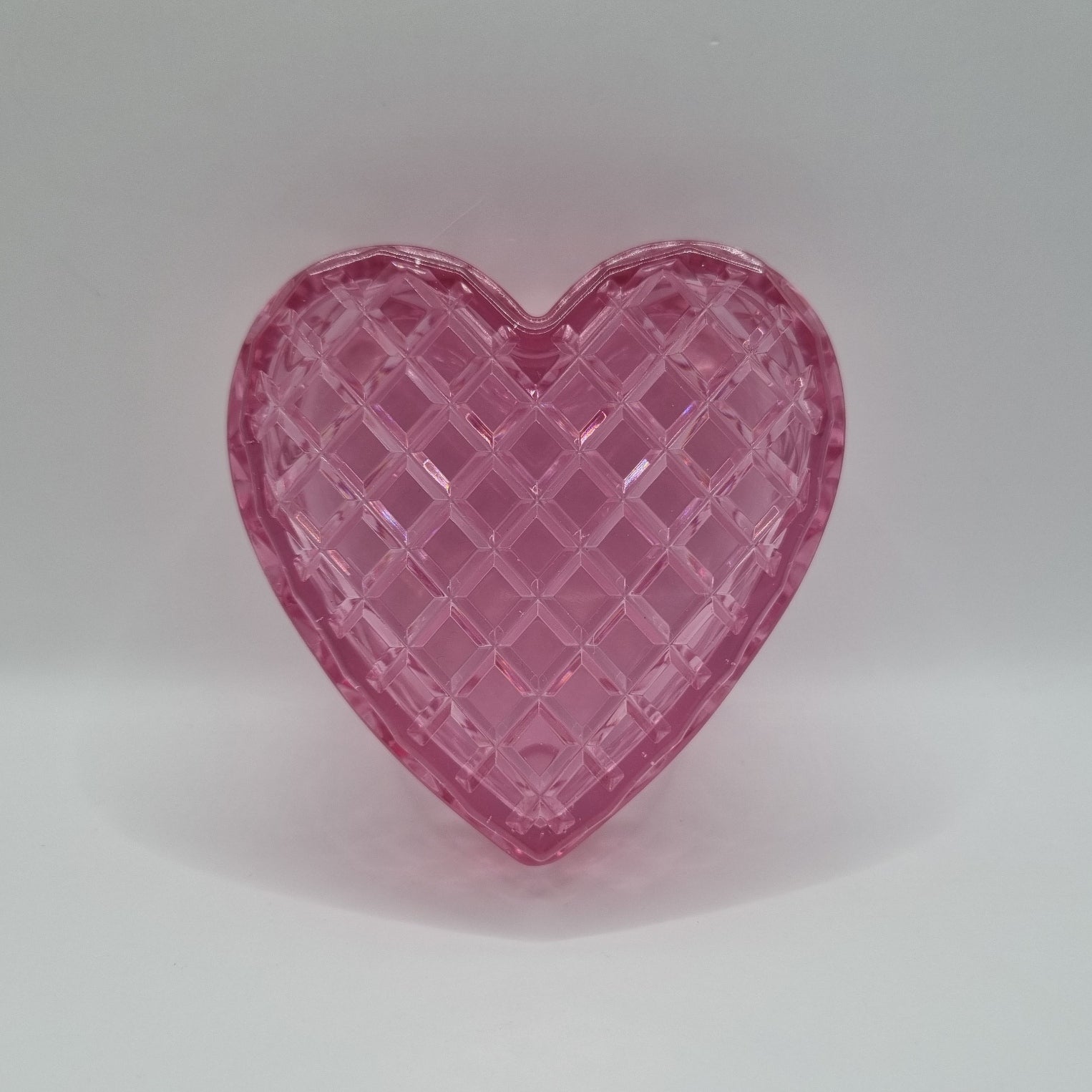 Fuchsia Heart Shaped Box