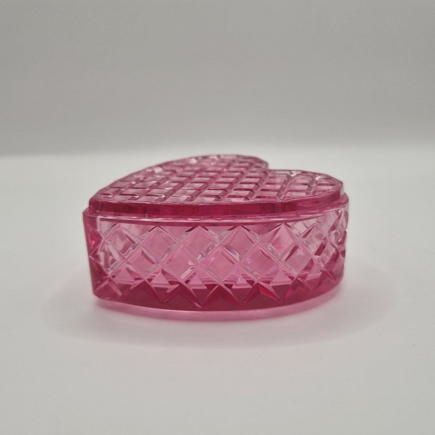 Fuchsia Heart Shaped Box