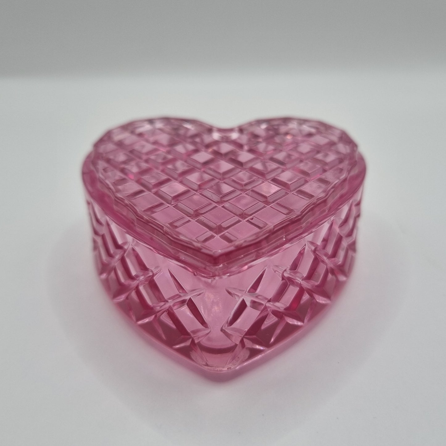 Fuchsia Heart Shaped Box