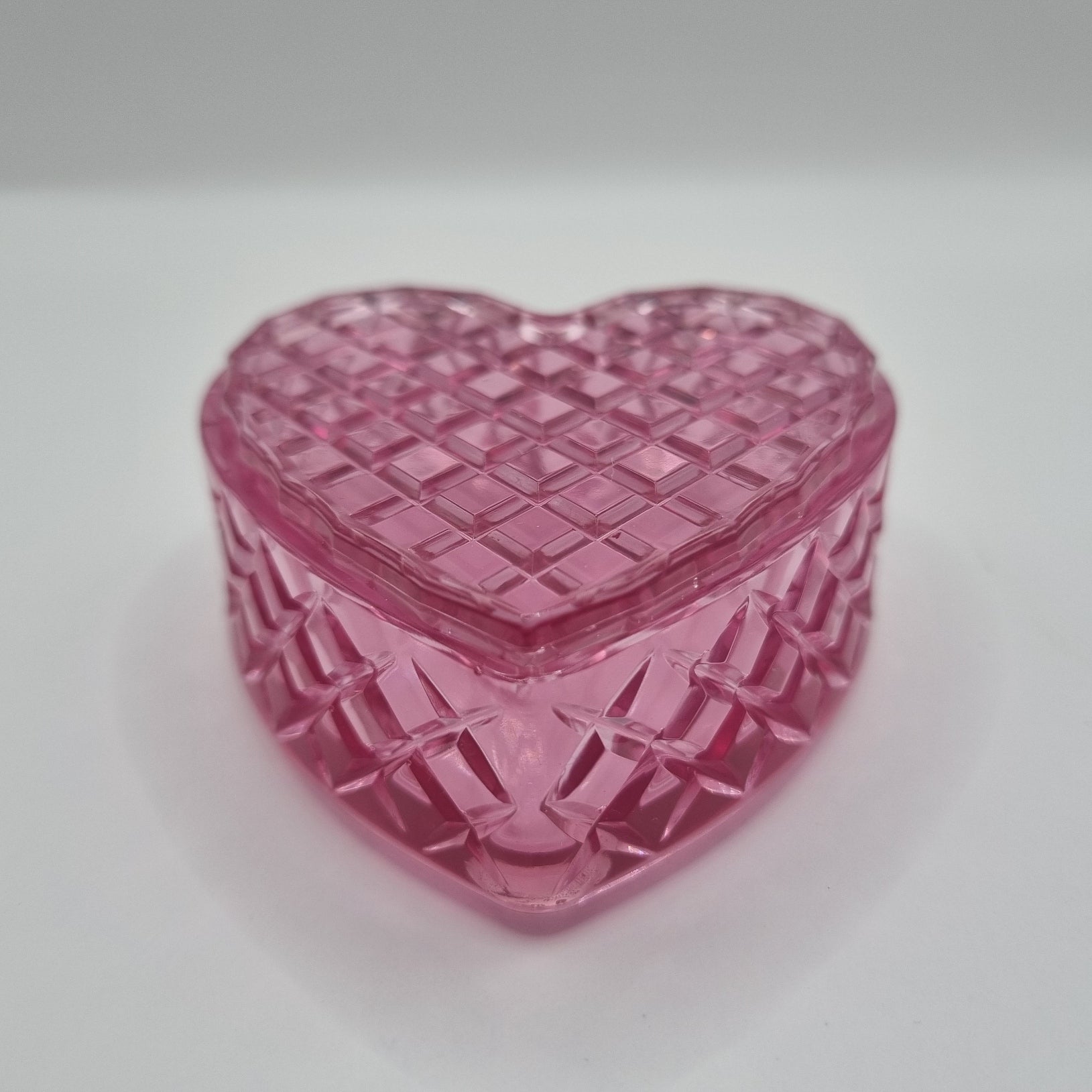 Fuchsia Heart Shaped Box