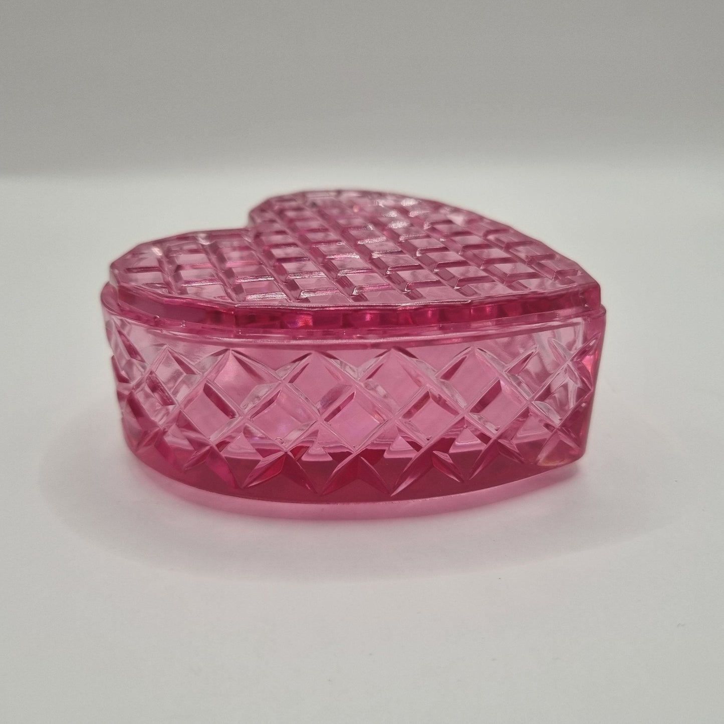 Fuchsia Heart Shaped Box