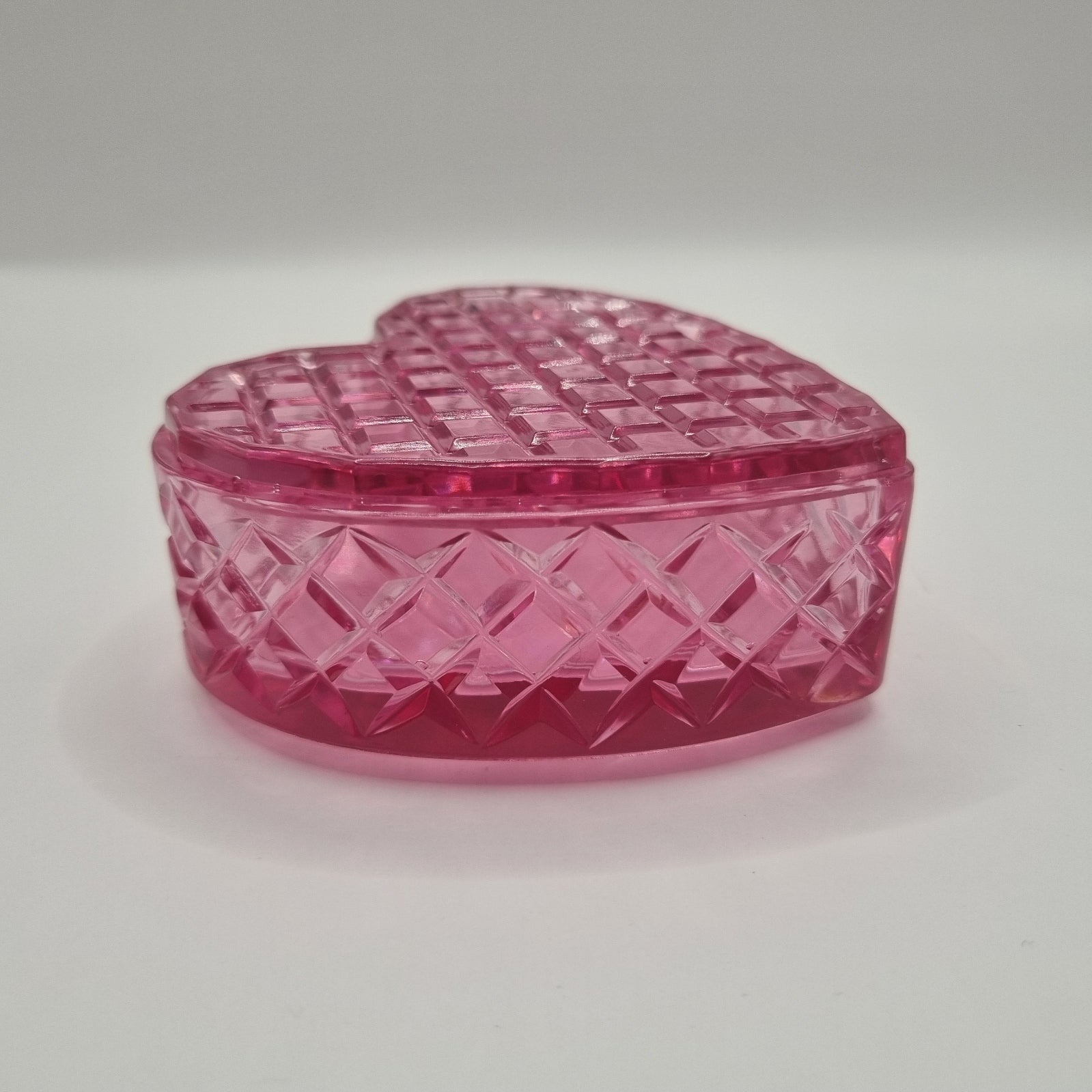 Fuchsia Heart Shaped Box