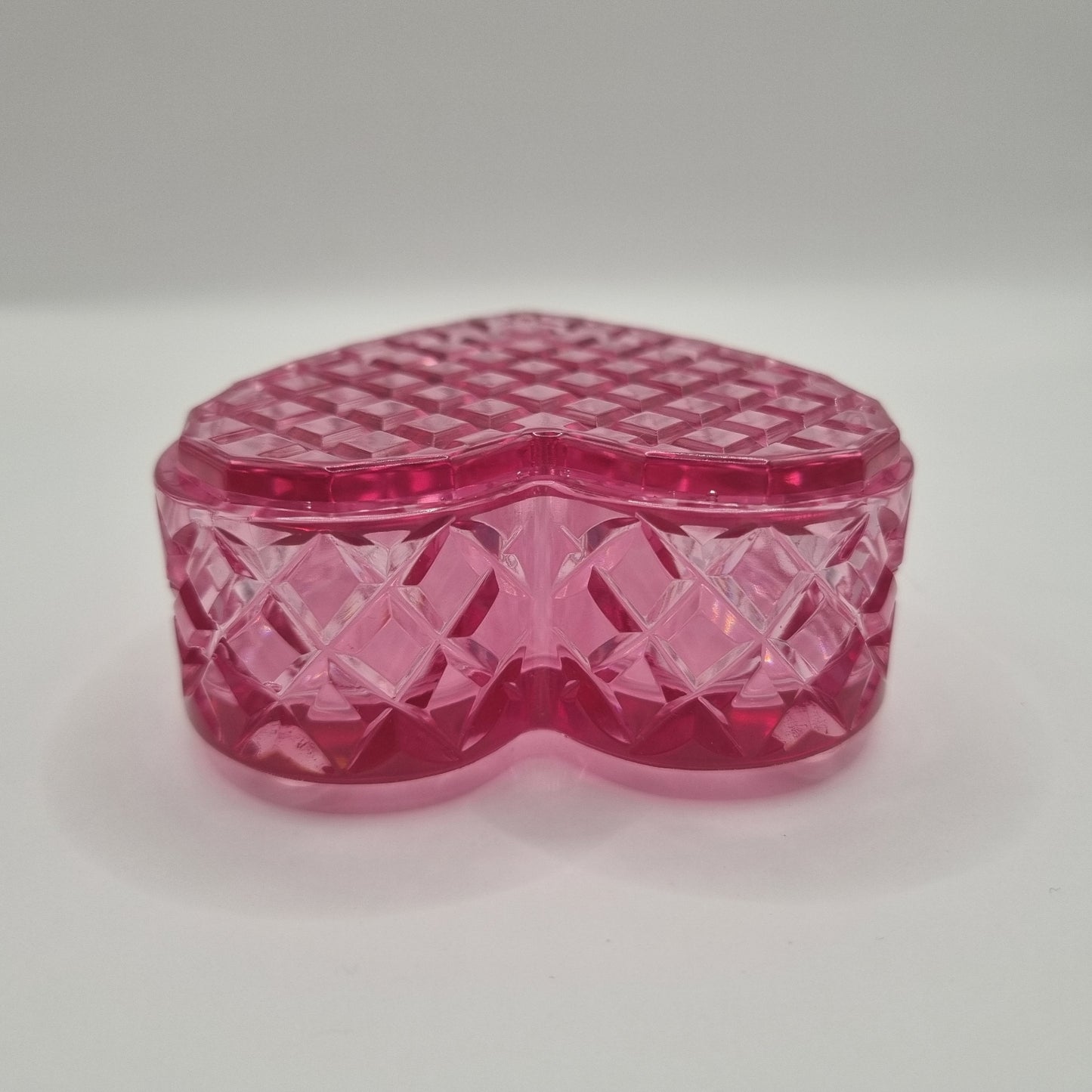 Fuchsia Heart Shaped Box