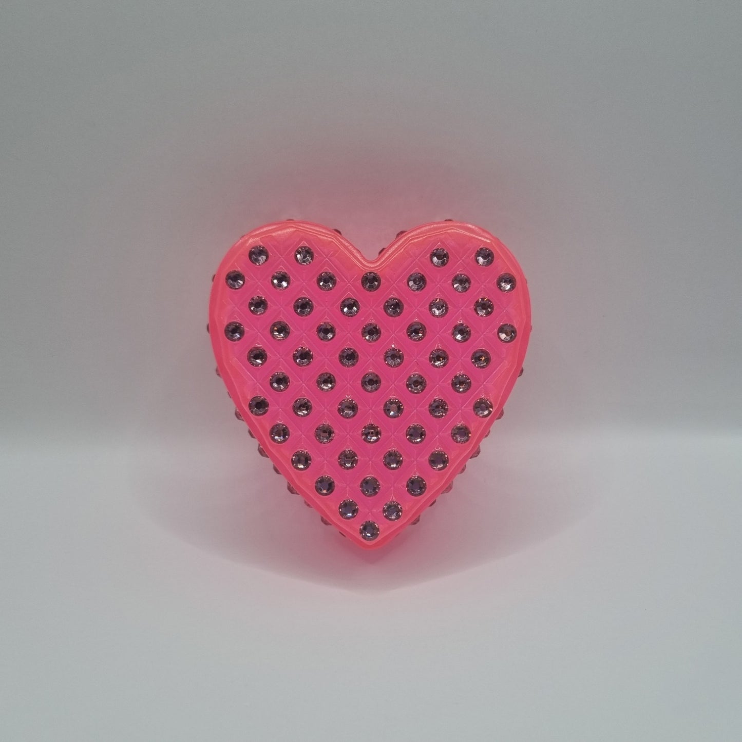 Glow-In-The-Dark Pretty Pink Heart Shaped Box