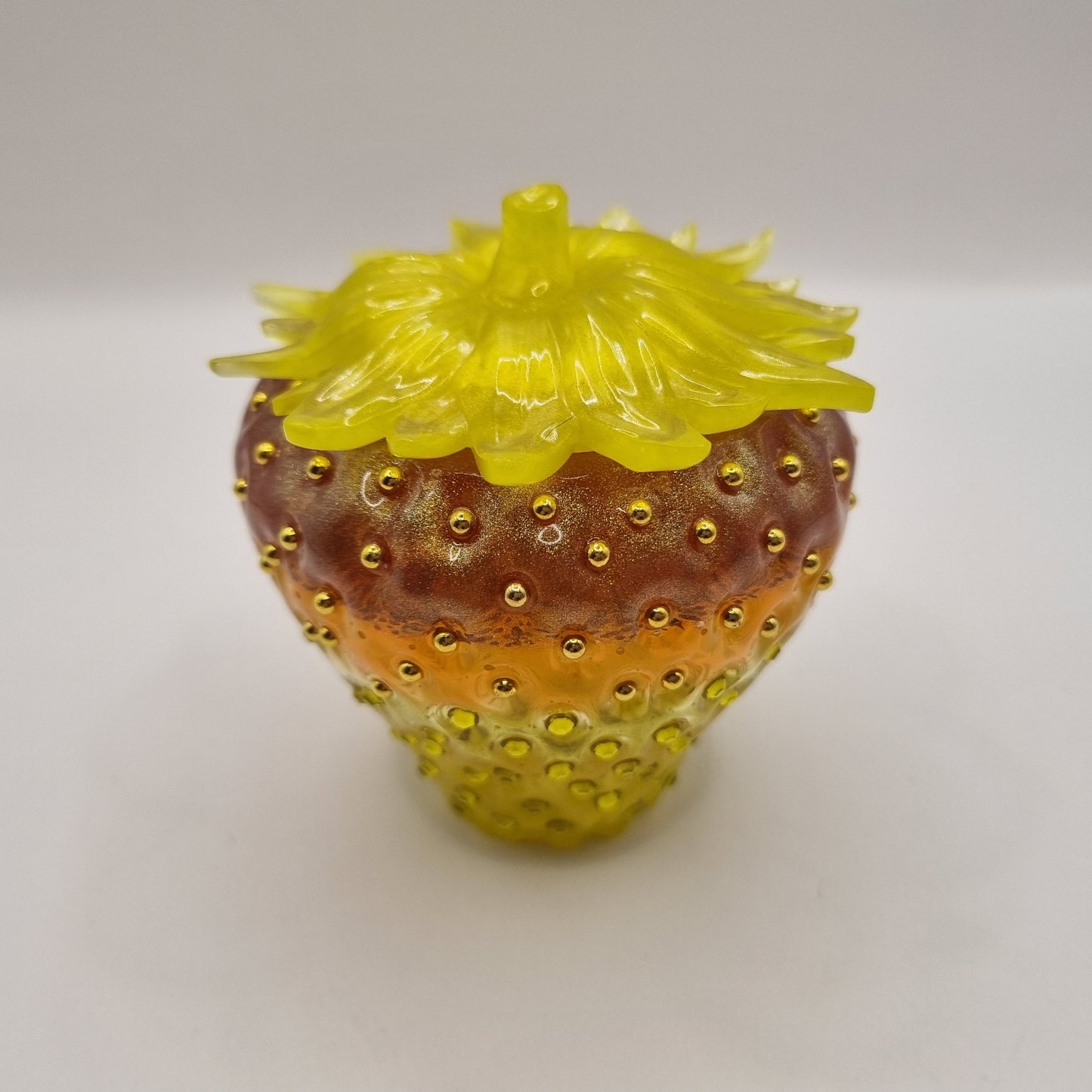 Novel Sunshine Strawberry Trinket Pot