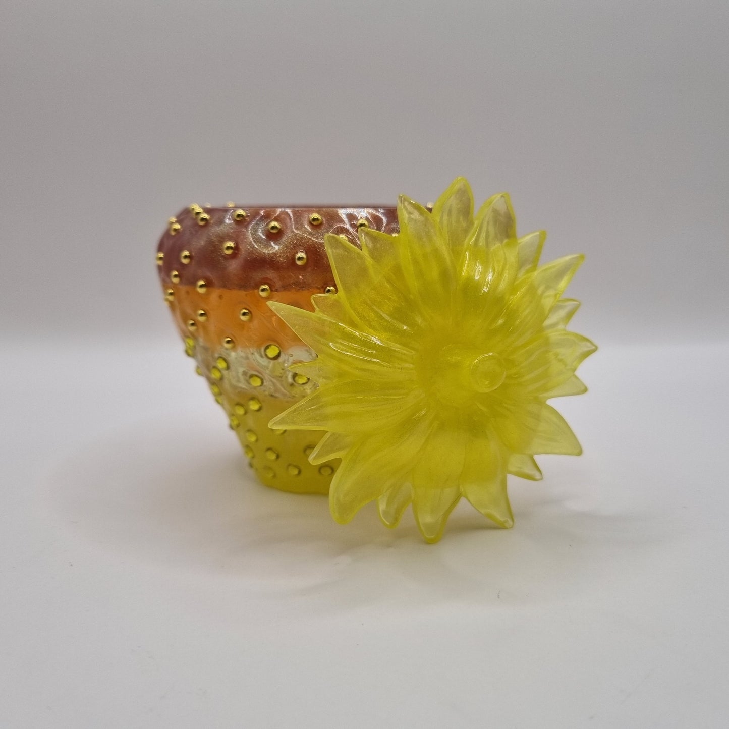 Novel Sunshine Strawberry Trinket Pot