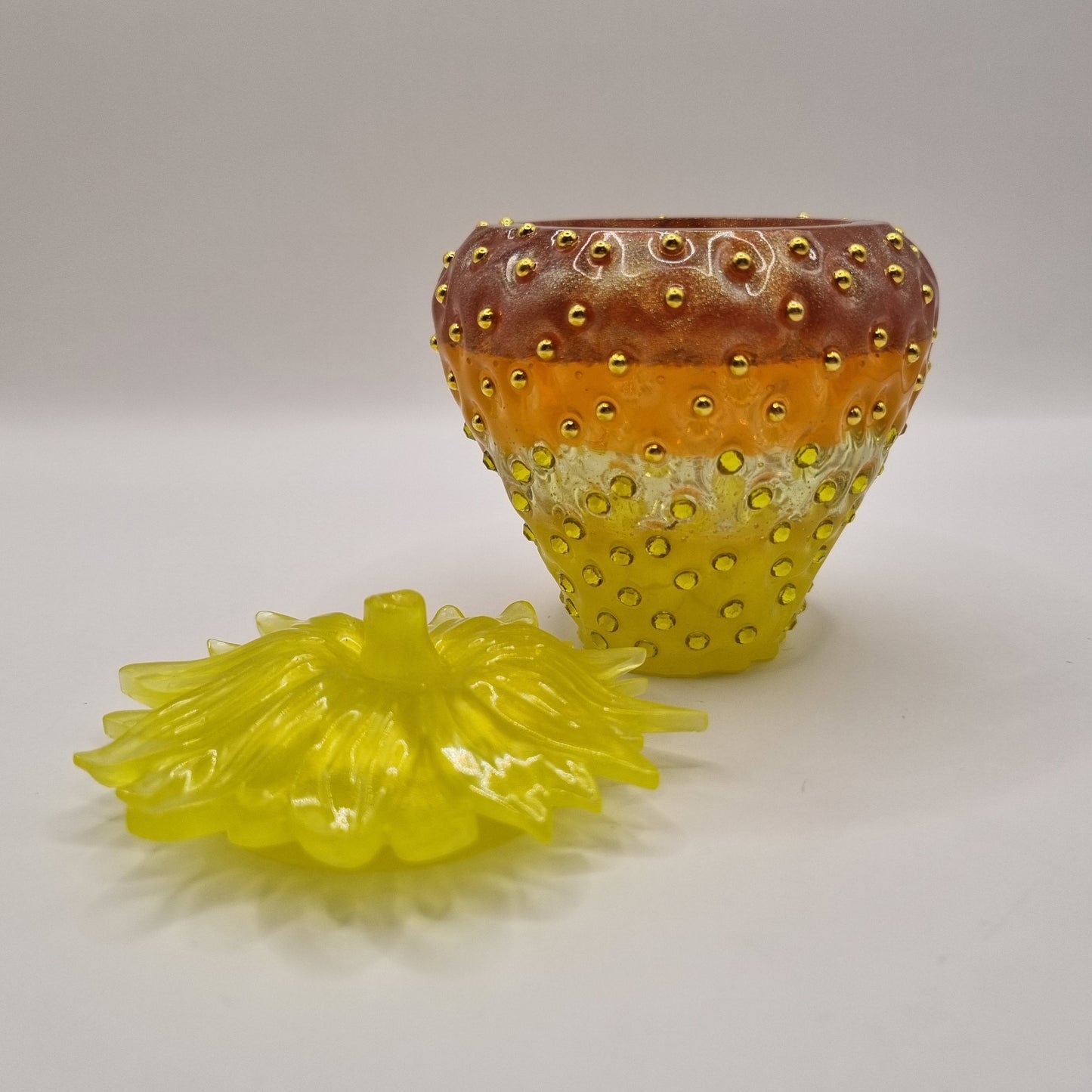Novel Sunshine Strawberry Trinket Pot
