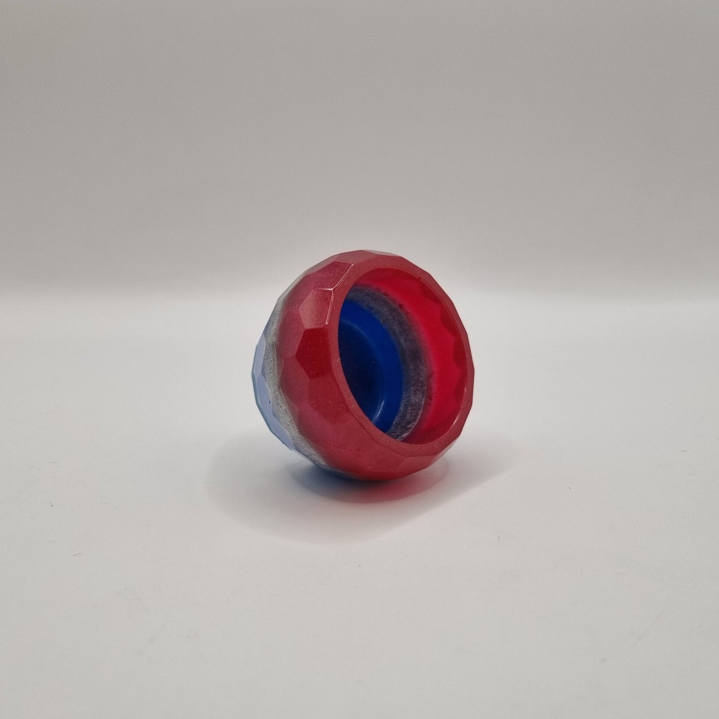 Multi-Colour Teddy Bear & Ring Pot