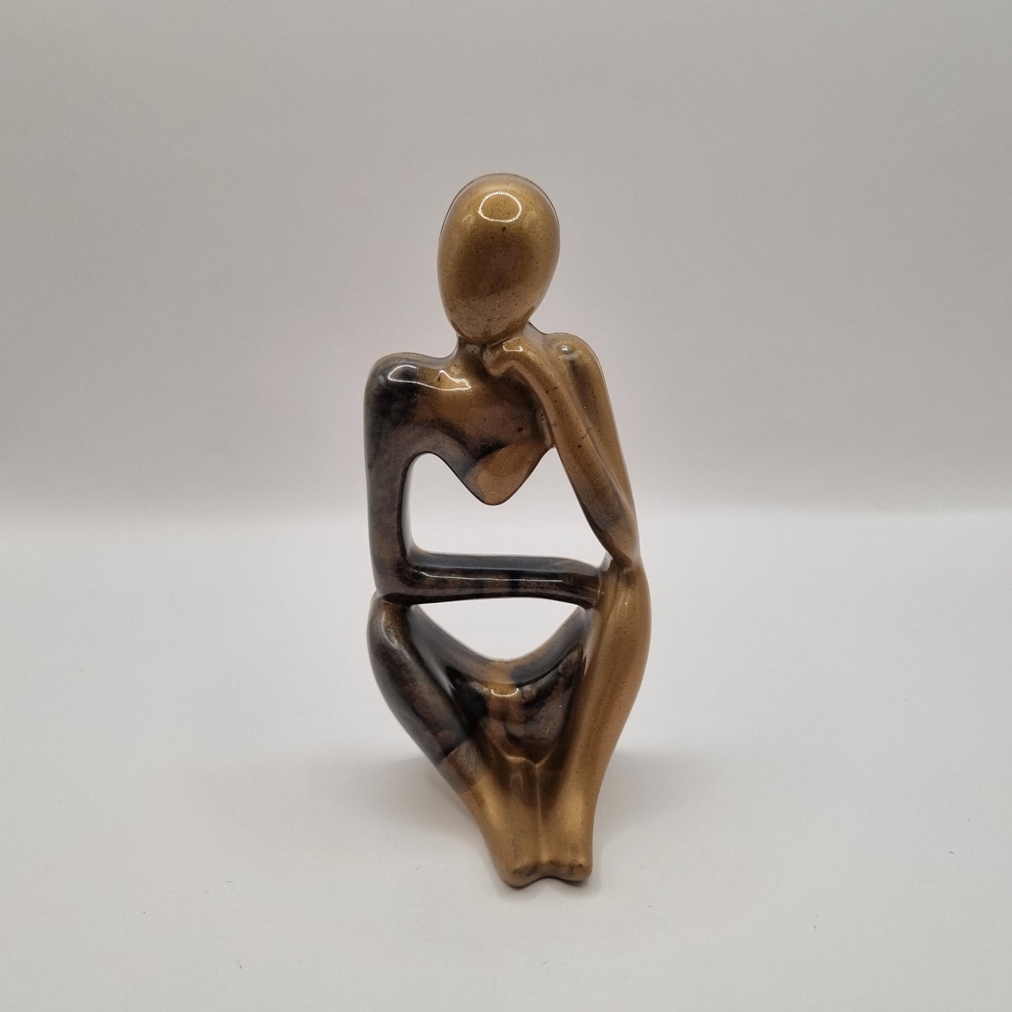 Set of 3 Copper & Black 'Thinkers'