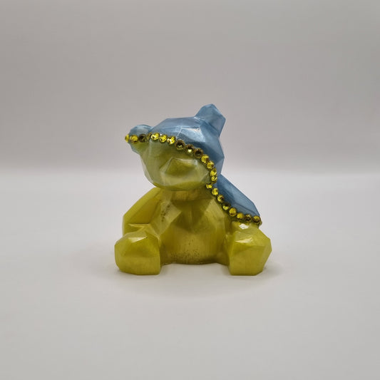 Yellow & Blue Teddy Bear