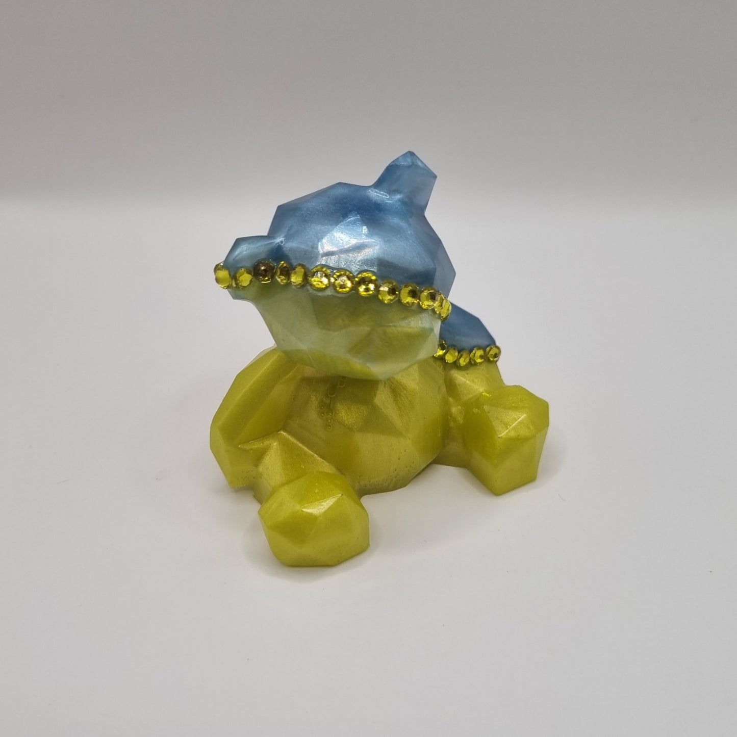 Yellow & Blue Teddy Bear