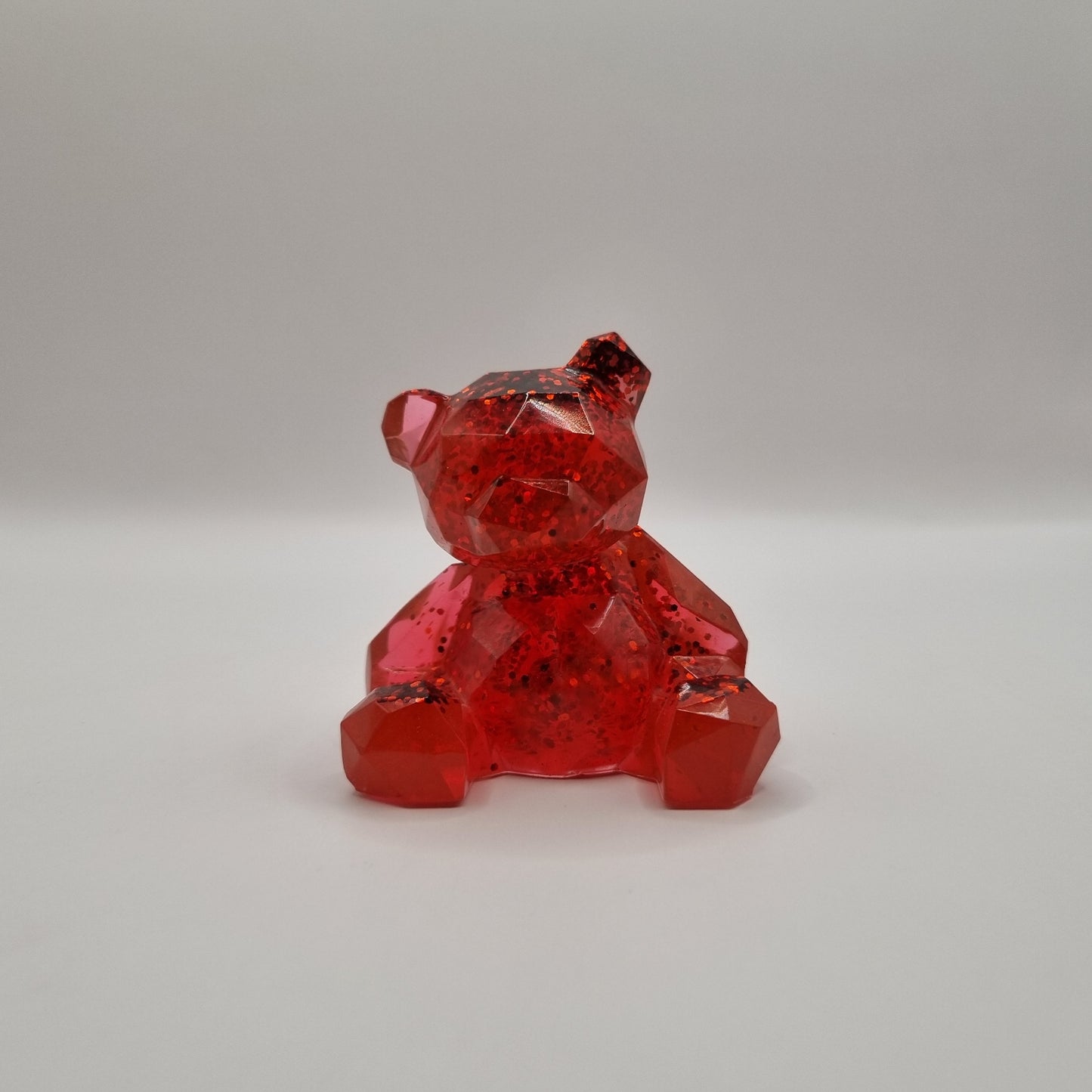 Red Glitter Teddy Bear