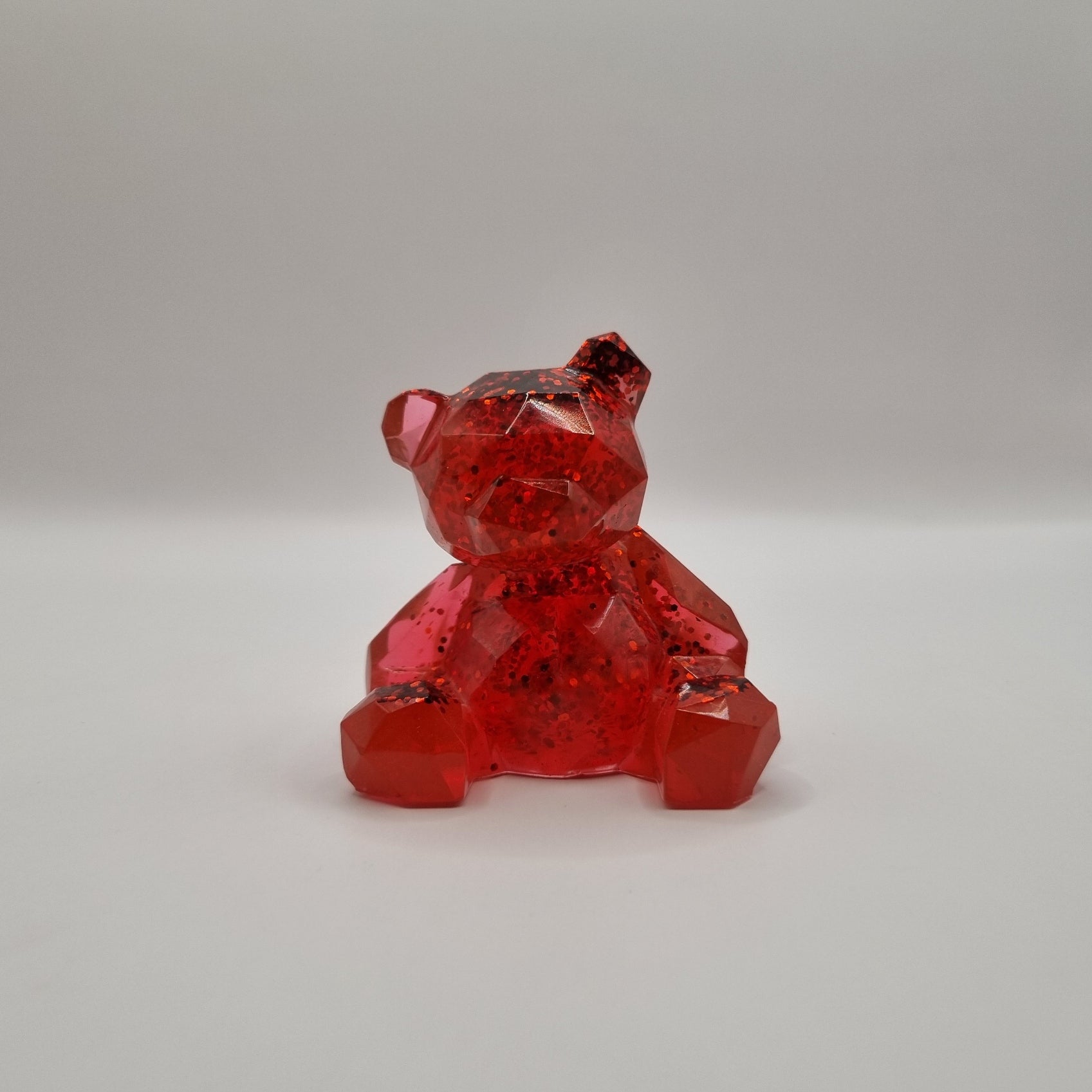 Red Glitter Teddy Bear