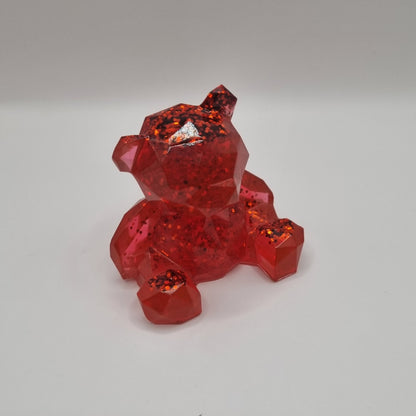 Red Glitter Teddy Bear
