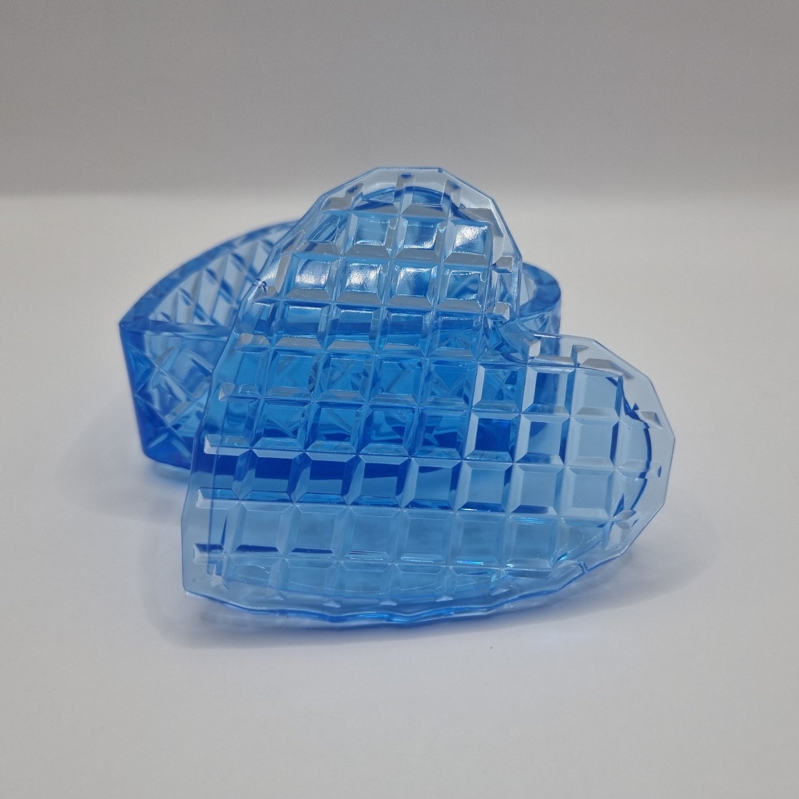 Royal Blue Heart Shaped Box