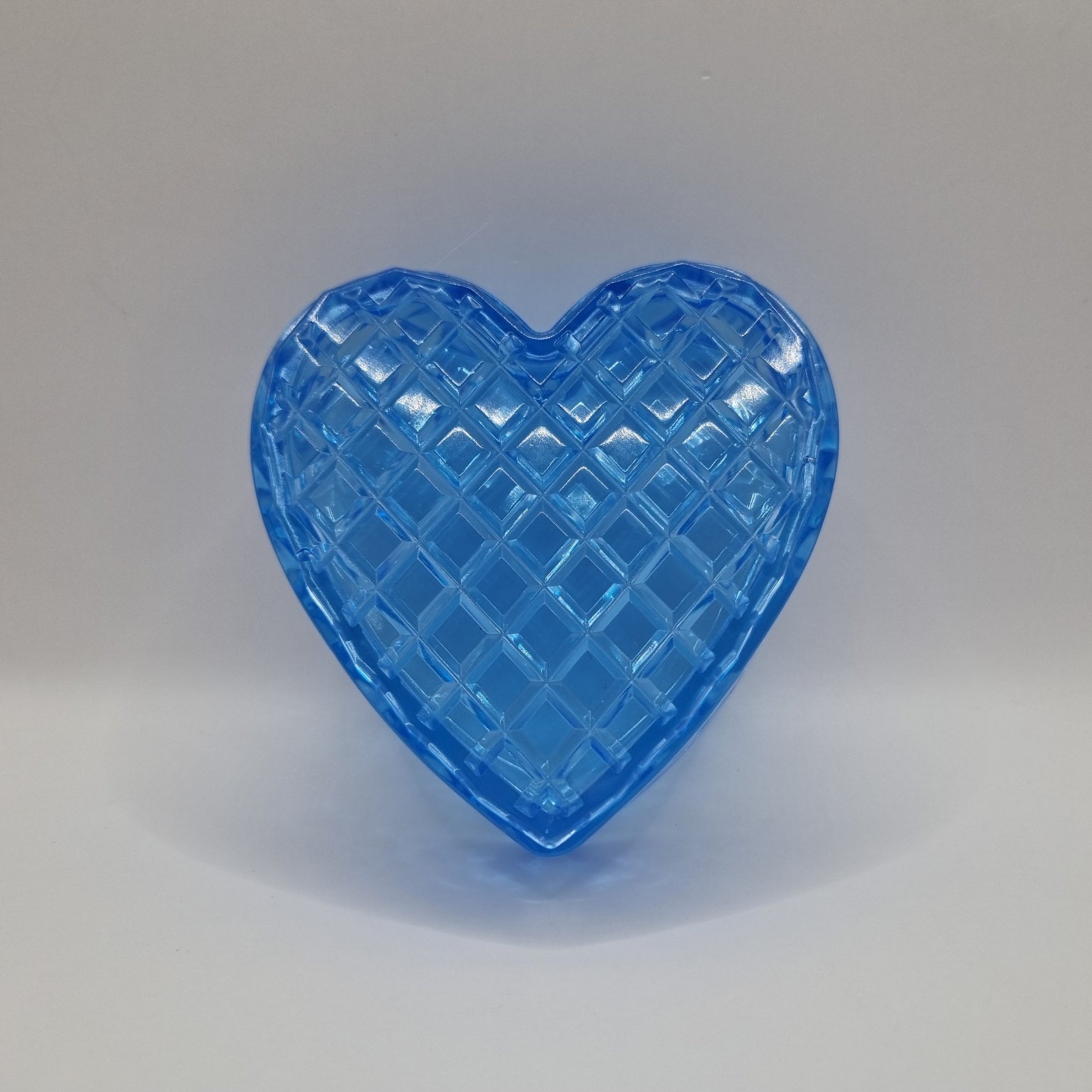 Royal Blue Heart Shaped Box