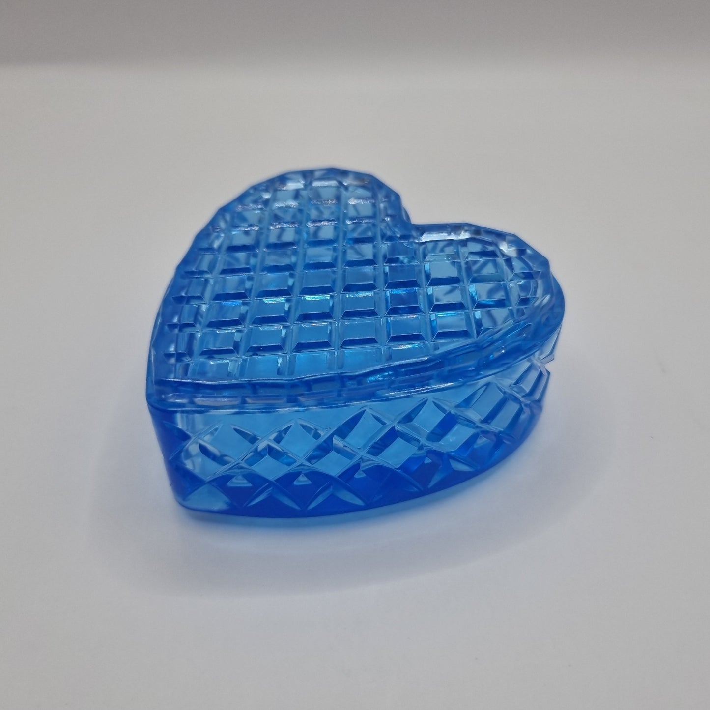 Royal Blue Heart Shaped Box