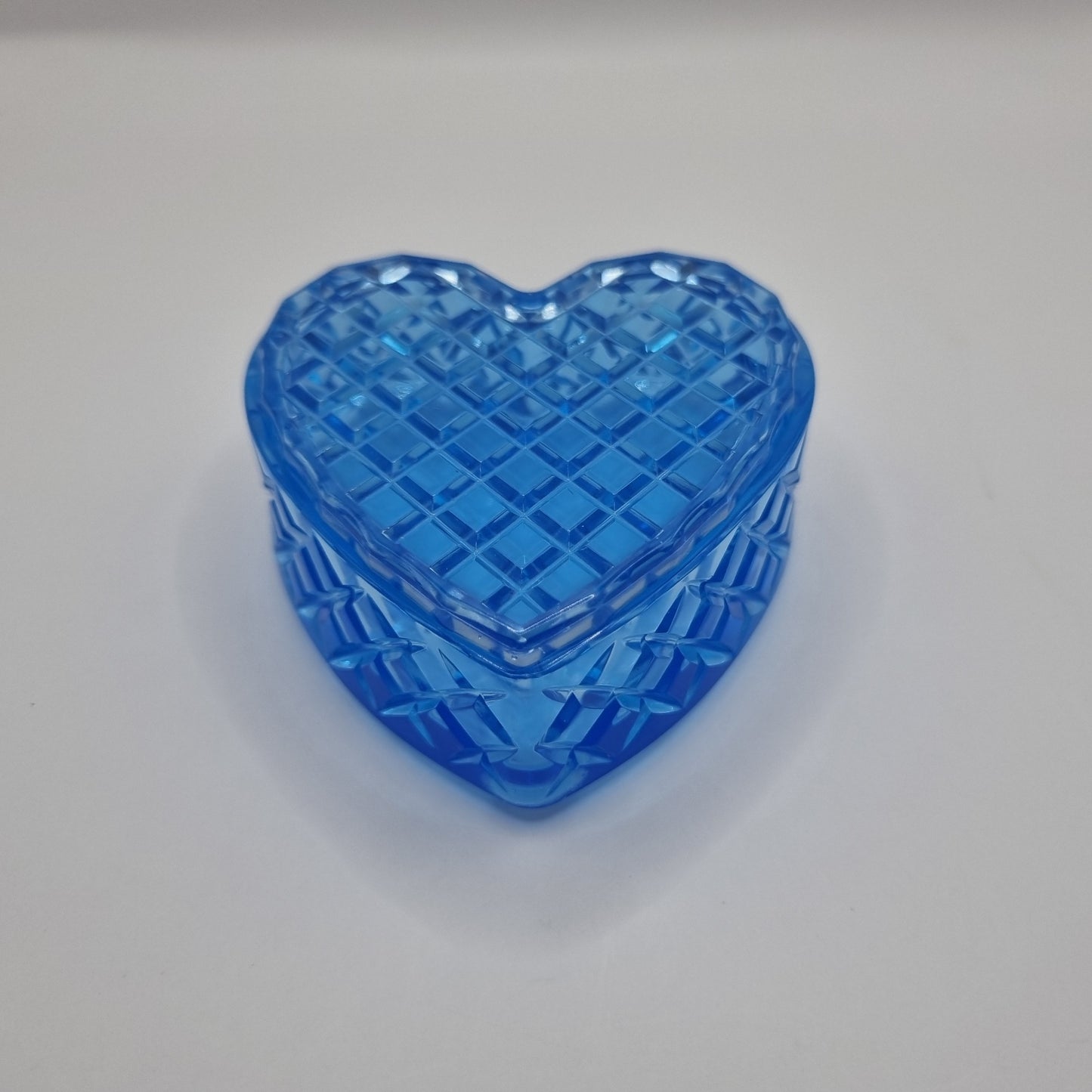 Royal Blue Heart Shaped Box