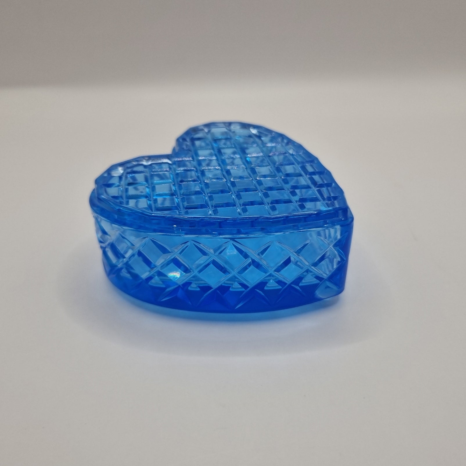 Royal Blue Heart Shaped Box