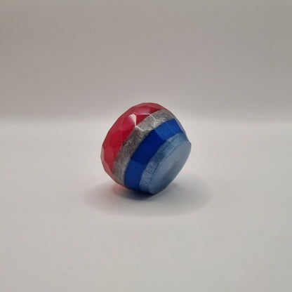Multi-Colour Teddy Bear & Ring Pot