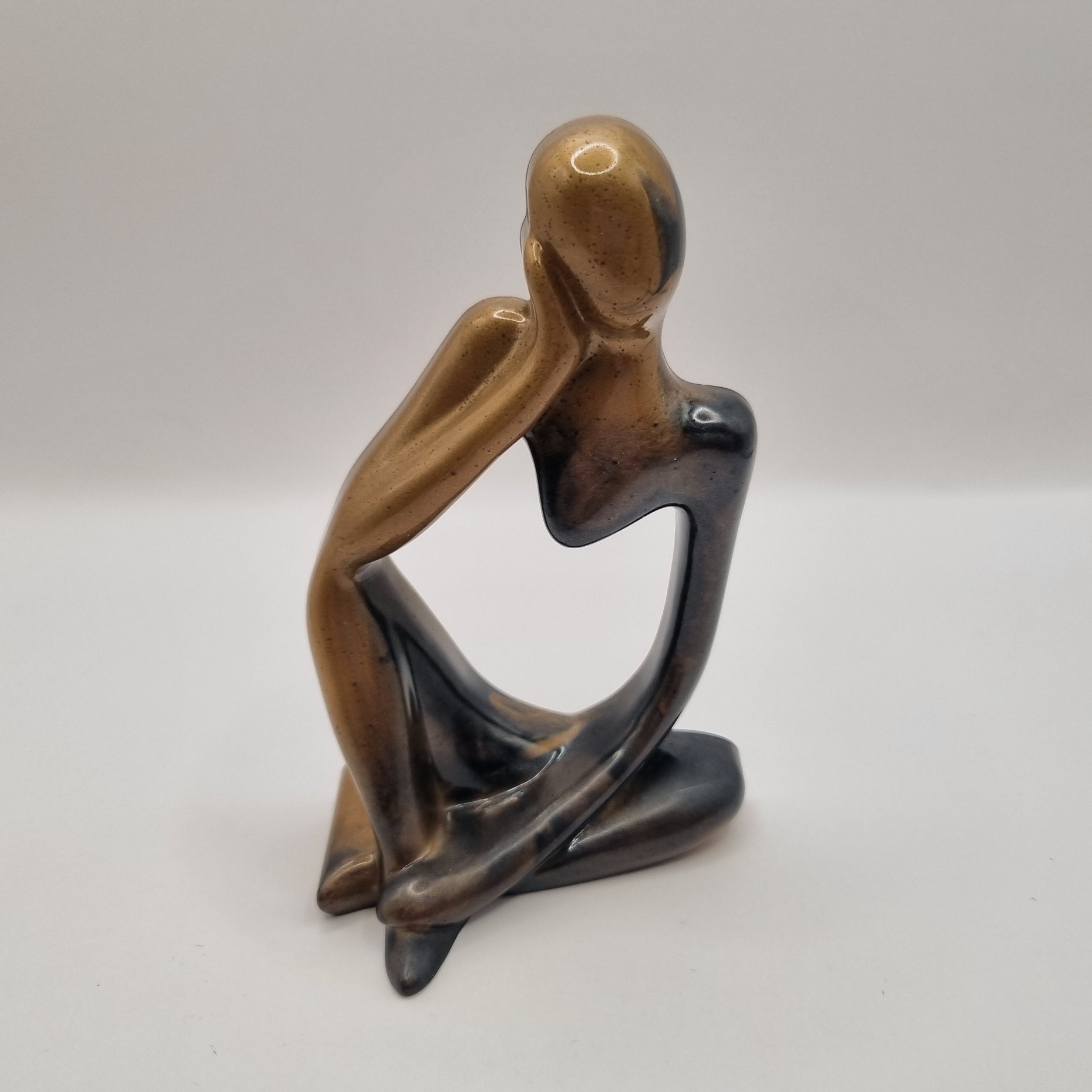 Set of 3 Copper & Black 'Thinkers'